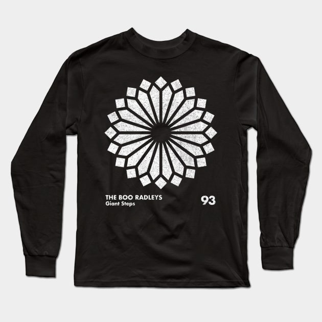 Boo Radleys - Giant Steps / Minimal Graphic Design Tribute Long Sleeve T-Shirt by saudade